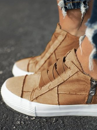 MW | Damen Canvas Low Heel All Season Turnschuhe