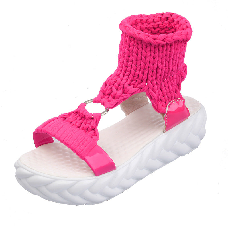 Vintage inspirierte Orthopädische Sandalen
