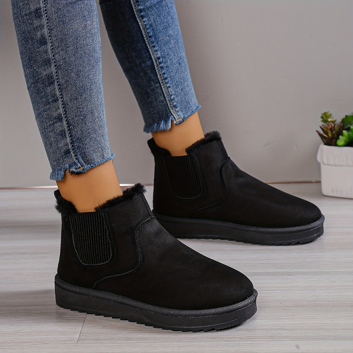 Klassische Orthopädische Stiefel mit zeitlosem Stil