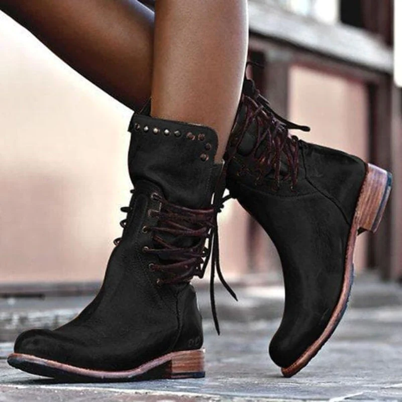 Klassische Orthopädische Stiefel mit zeitlosem Stil