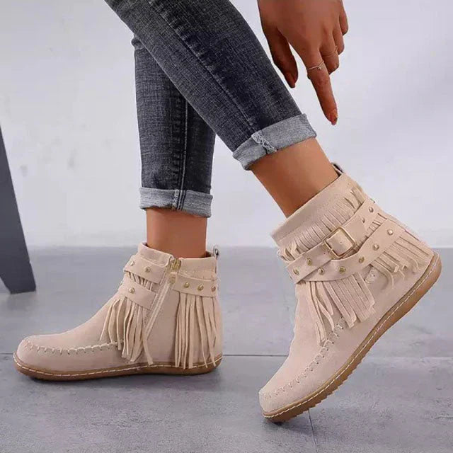 Vintage inspirierte Orthopädische Stiefel
