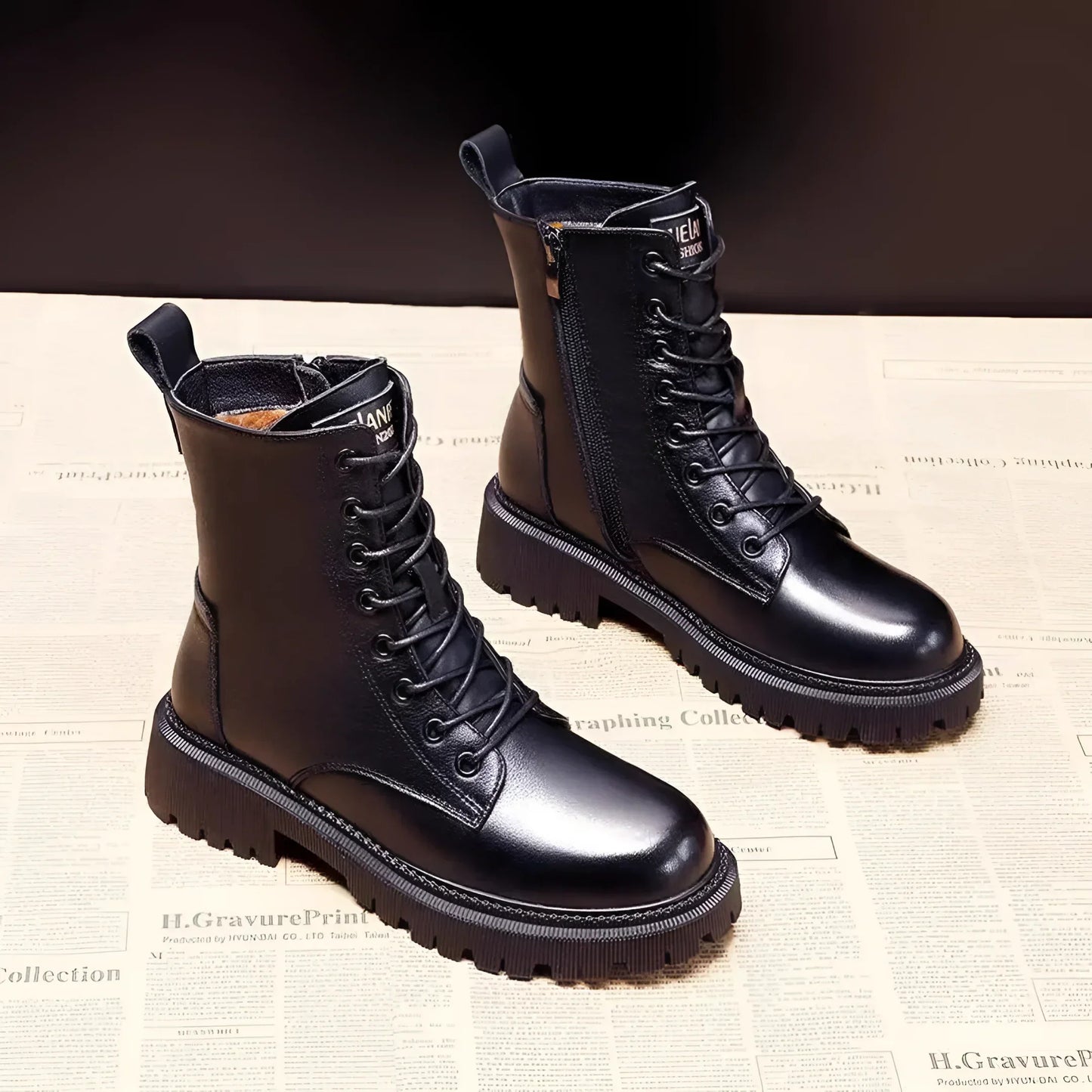 Klassische Orthopädische Stiefel mit zeitlosem Stil