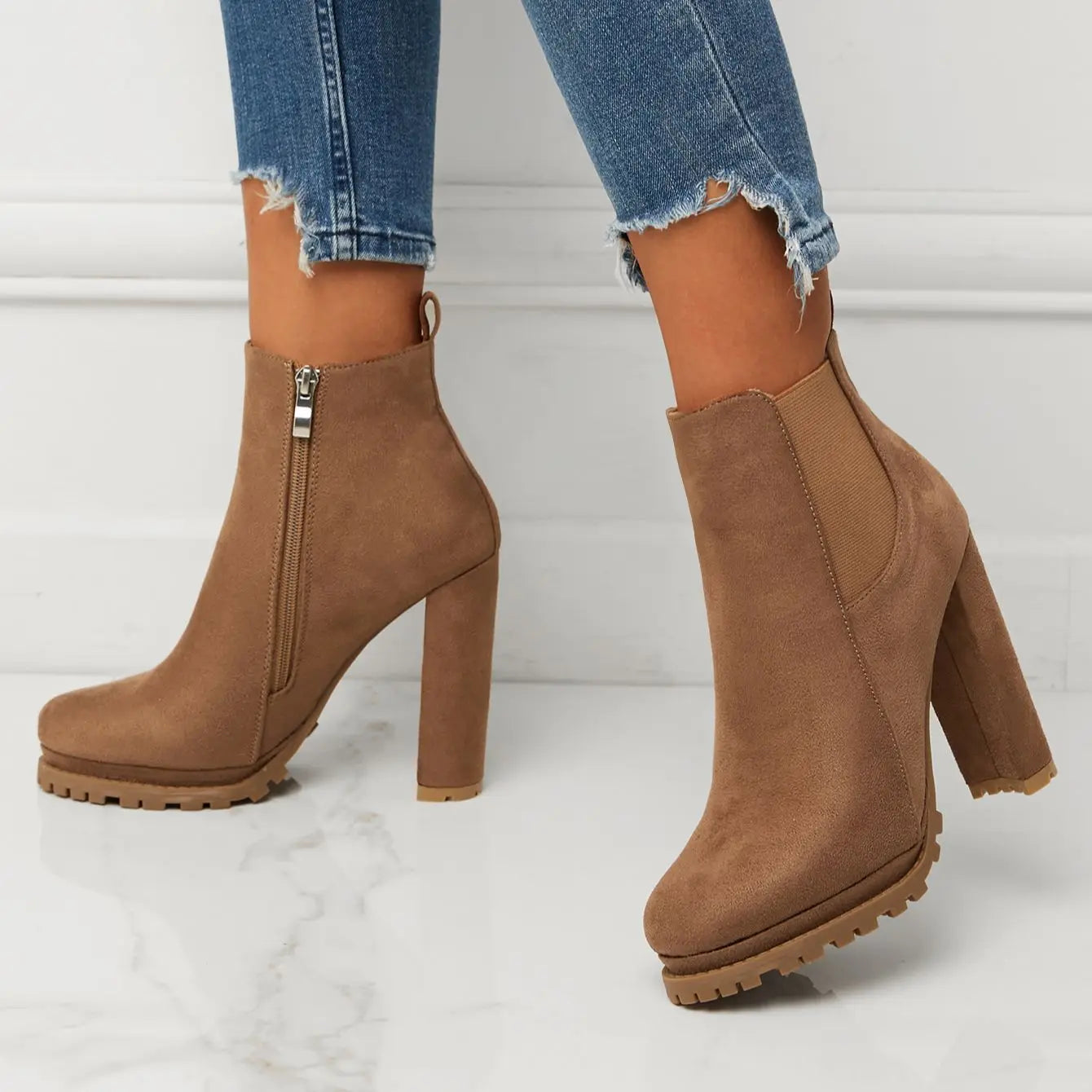 Elegante Orthopädische Stiefel für jeden Schritt