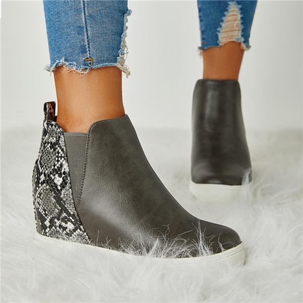 Vintage inspirierte Orthopädische Stiefel