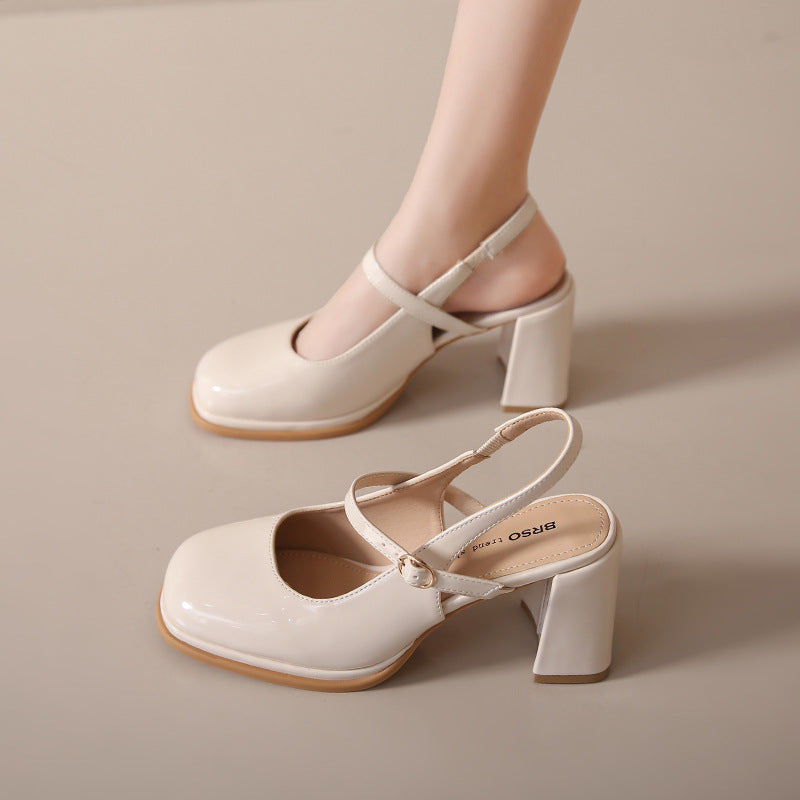 MW | Elegante klassische Damenschuhe mit Absatz