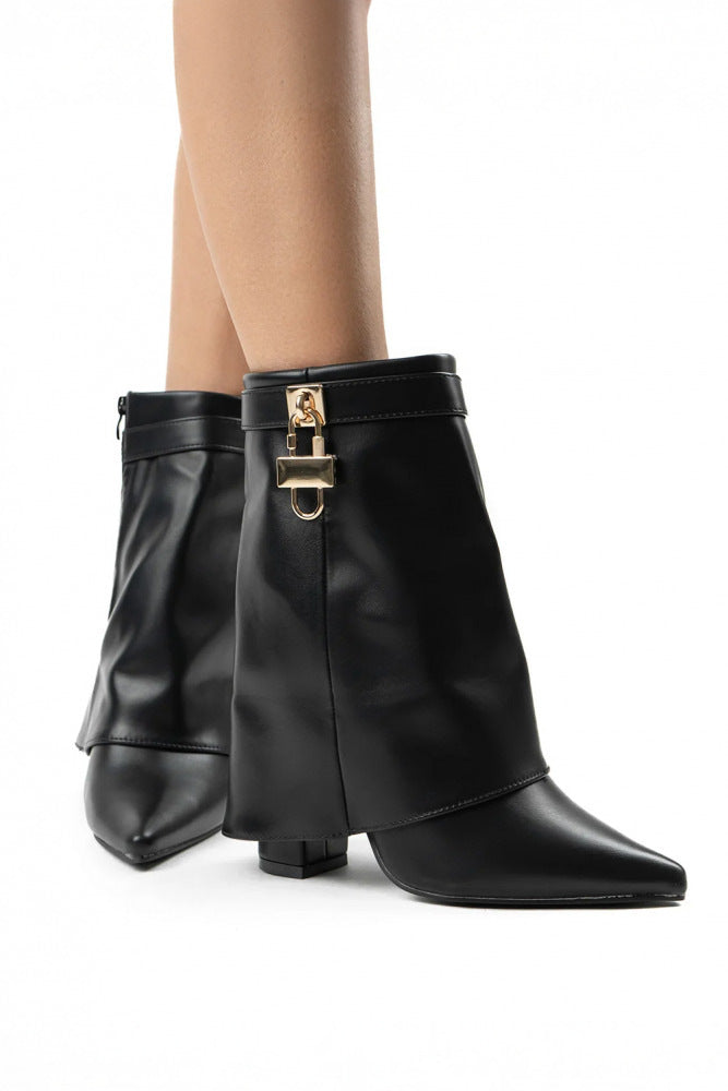 Klassische Orthopädische Stiefel mit zeitlosem Stil