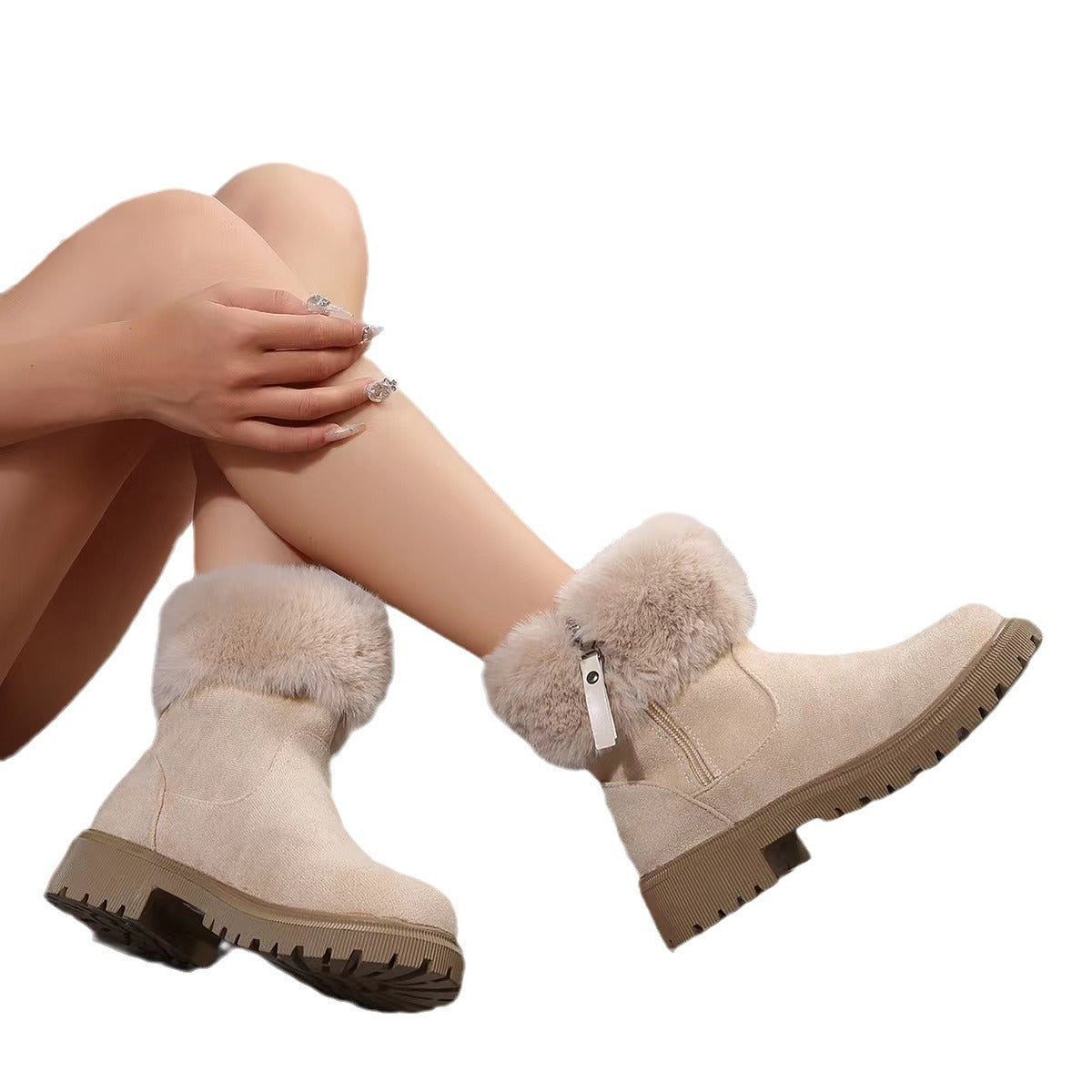 Klassische Orthopädische Stiefel mit zeitlosem Stil