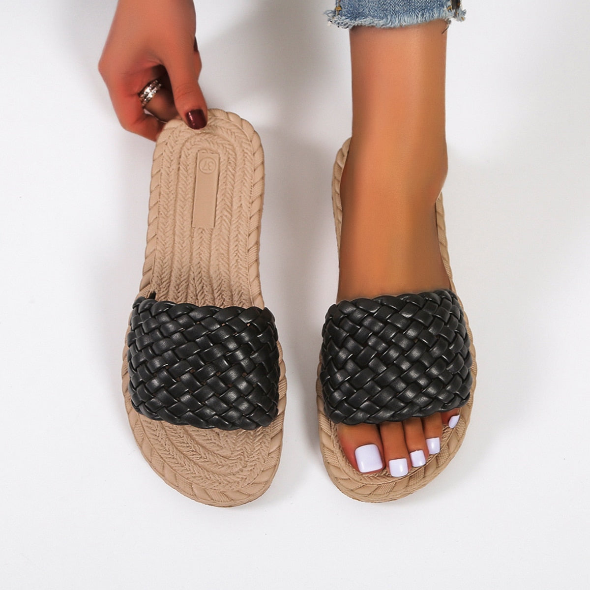 MW | Minimalist Slide Beach Damensandalen