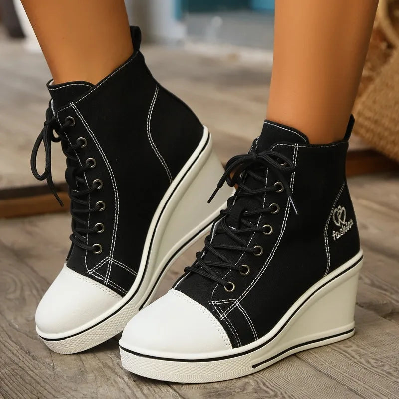 Lässige und stützende orthopädische Stiefel