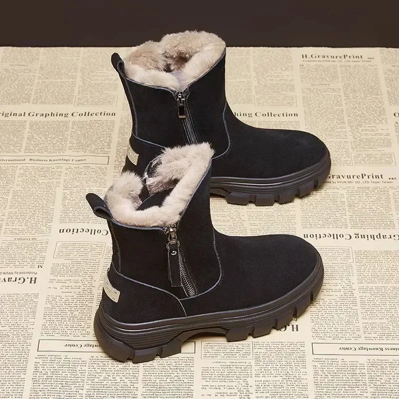 Modische und stützende orthopädische Stiefel