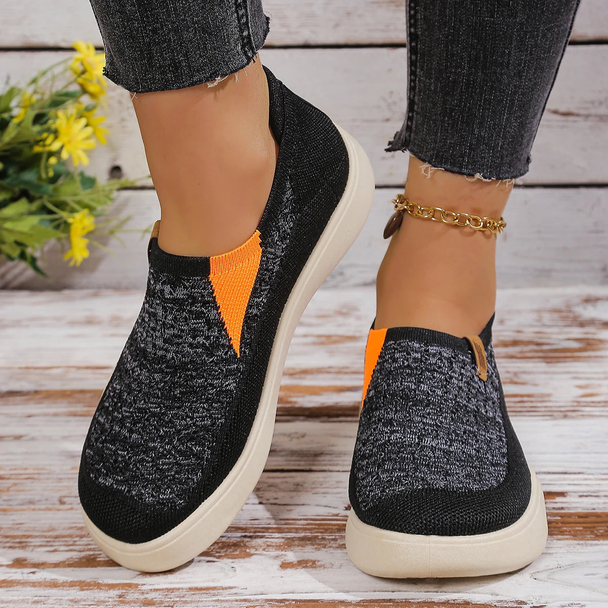 Stützende und stilvolle orthopädische Turnschuhe