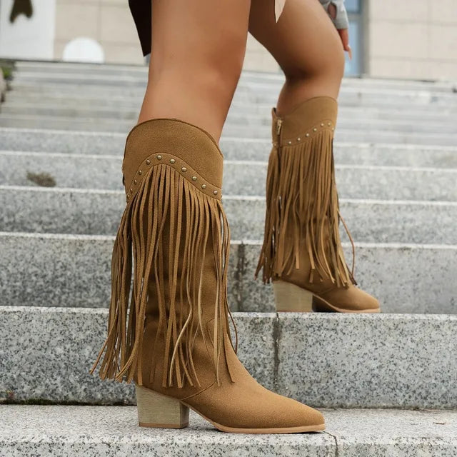 Vintage inspirierte Orthopädische Stiefel