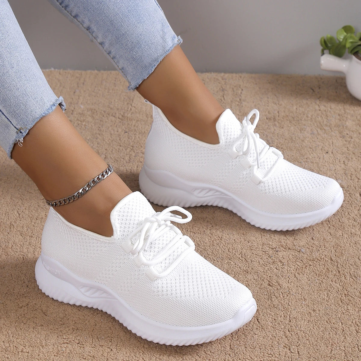Stützende und stilvolle orthopädische Turnschuhe