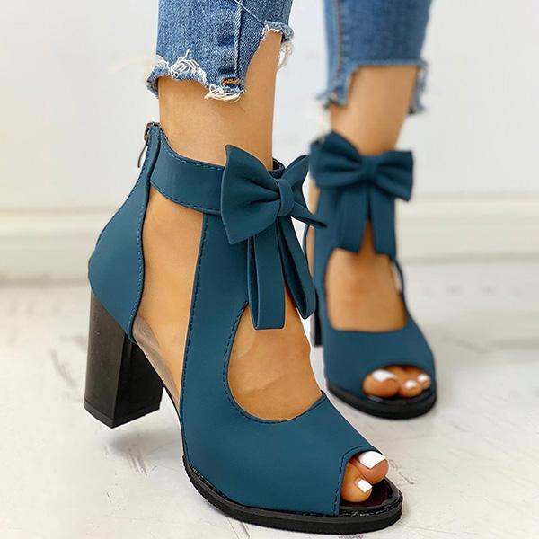 MW | Quadratische High Heels für Frauen