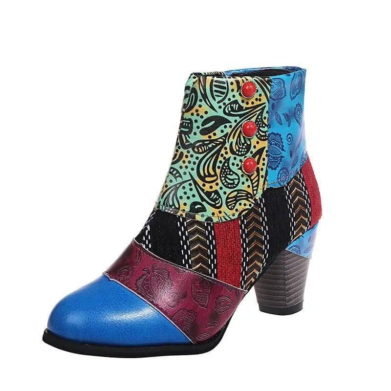 Vintage inspirierte Orthopädische Stiefel