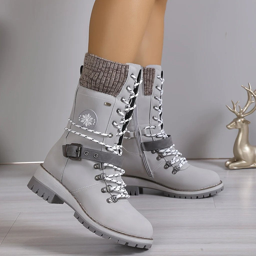 Anmutige Orthopädische Stiefel für modernen Look