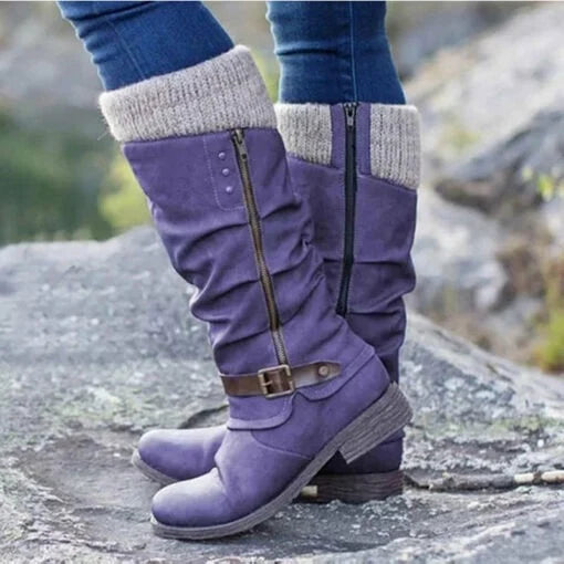 Anmutige Orthopädische Stiefel für modernen Look