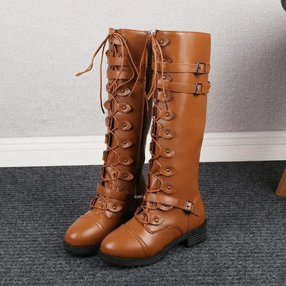 Vintage inspirierte Orthopädische Stiefel