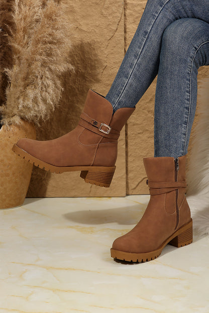 Vintage inspirierte Orthopädische Stiefel