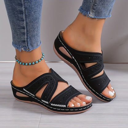 MW | Womens Wedge Fashion Sandalen