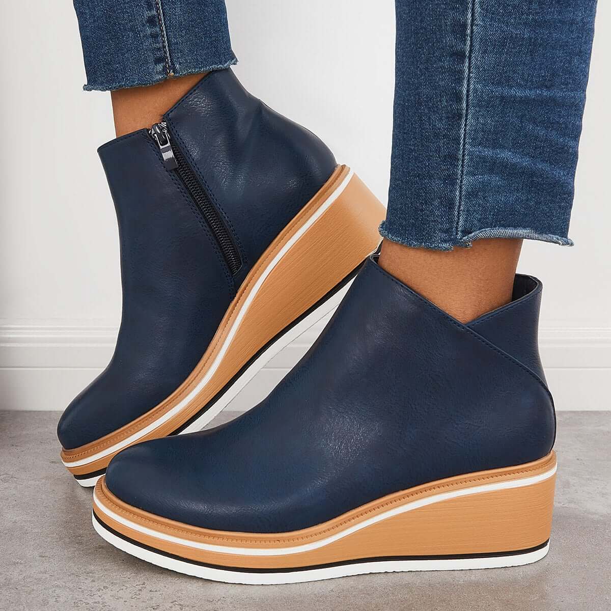 Anmutige Orthopädische Stiefel für modernen Look