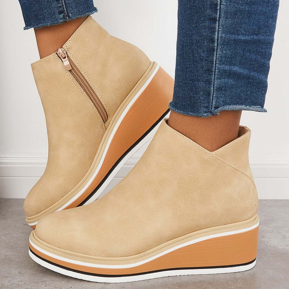 Anmutige Orthopädische Stiefel für modernen Look