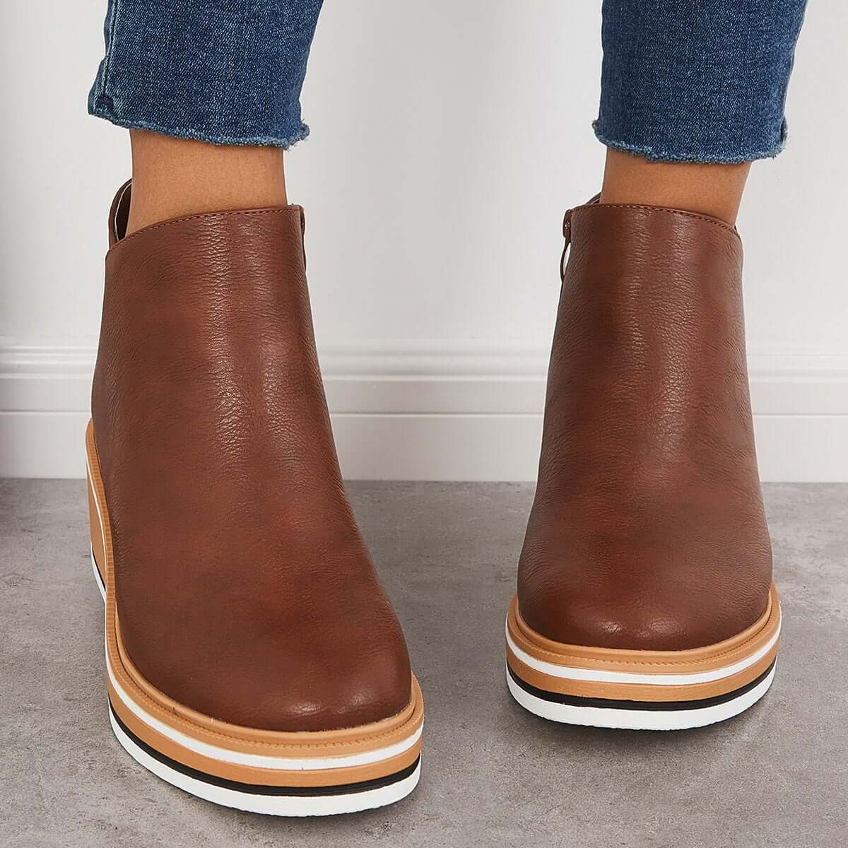 Vintage inspirierte Orthopädische Stiefel