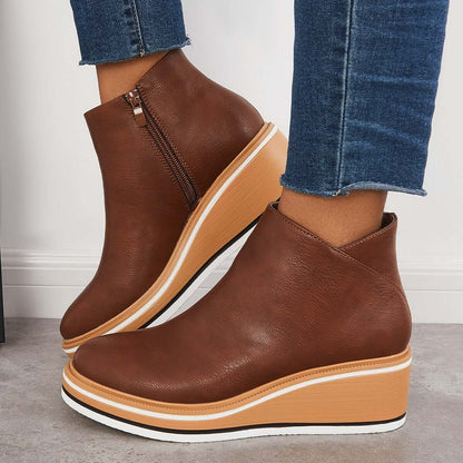 Vintage inspirierte Orthopädische Stiefel
