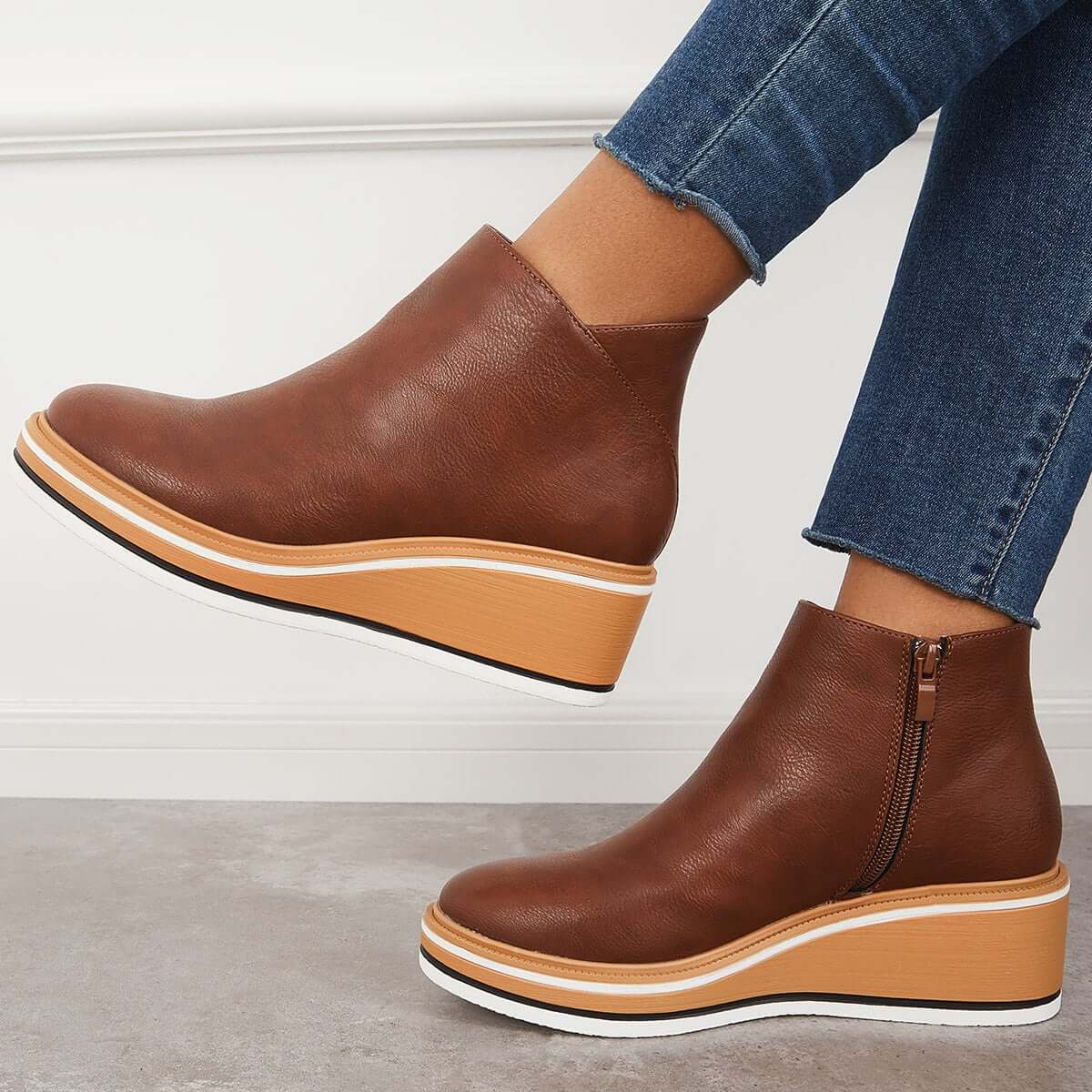 Anmutige Orthopädische Stiefel für modernen Look