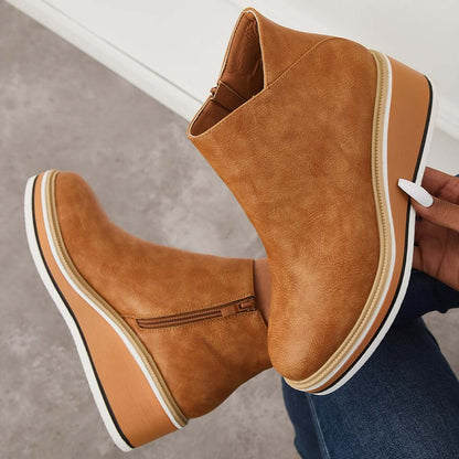 Vintage inspirierte Orthopädische Stiefel