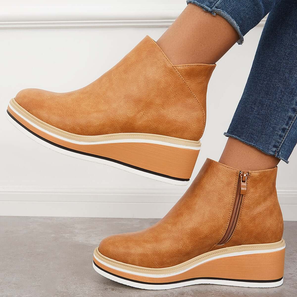 Anmutige Orthopädische Stiefel für modernen Look