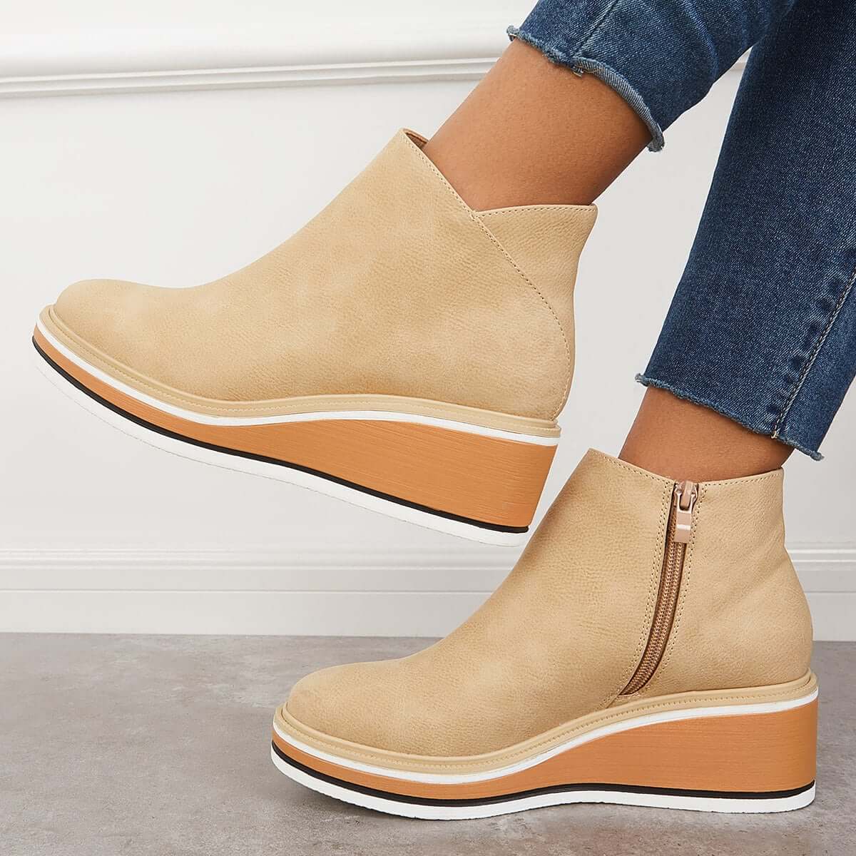 Anmutige Orthopädische Stiefel für modernen Look