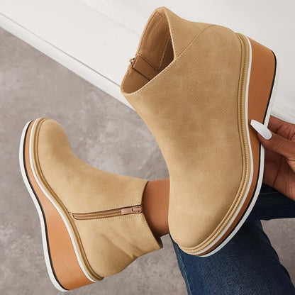 Vintage inspirierte Orthopädische Stiefel