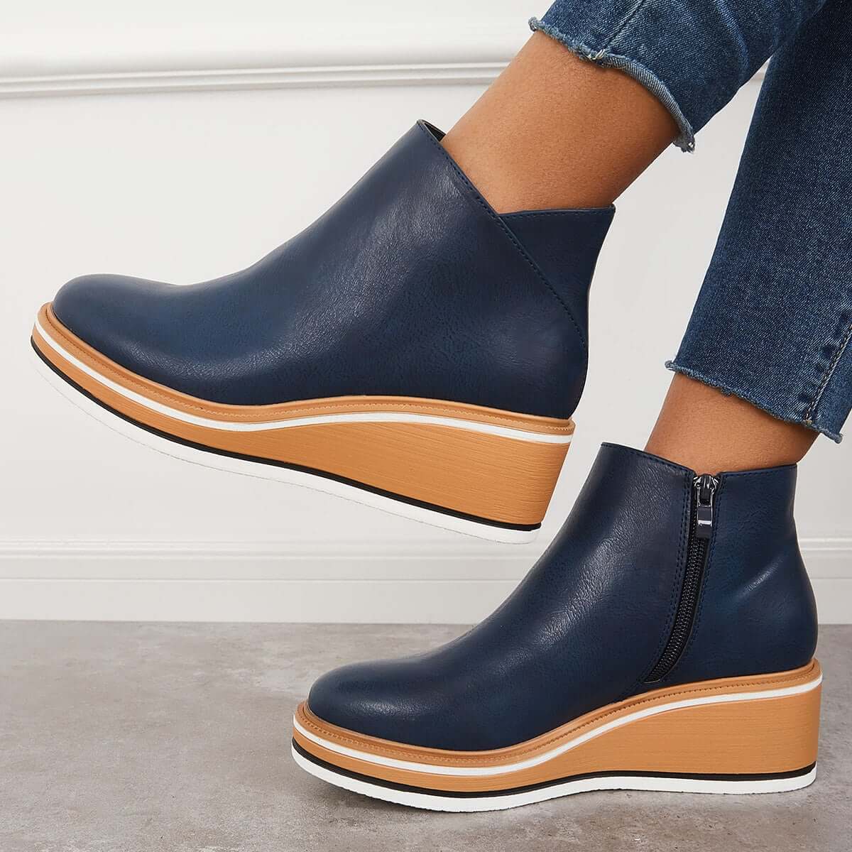 Vintage inspirierte Orthopädische Stiefel