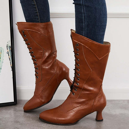 Vintage inspirierte Orthopädische Stiefel
