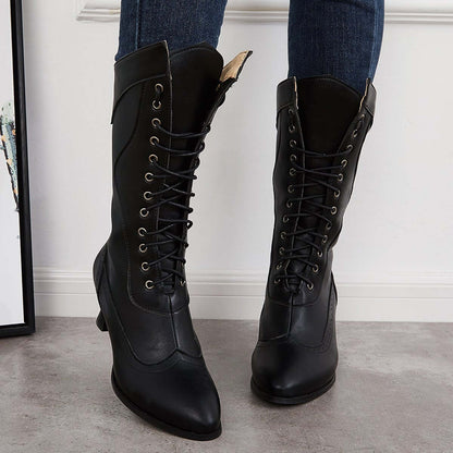 Vintage inspirierte Orthopädische Stiefel