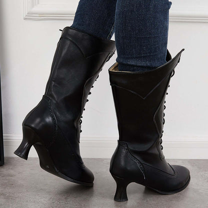 Vintage inspirierte Orthopädische Stiefel