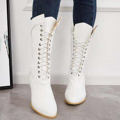 Vintage inspirierte Orthopädische Stiefel