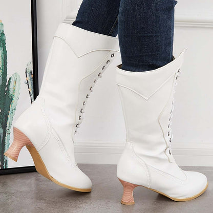 Vintage inspirierte Orthopädische Stiefel