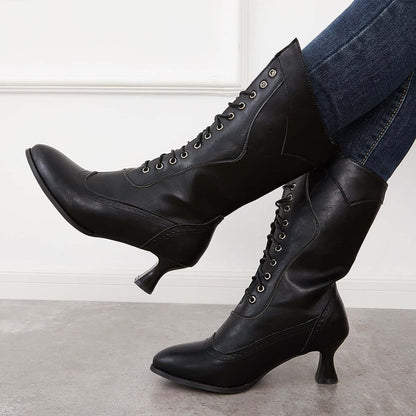 Vintage inspirierte Orthopädische Stiefel