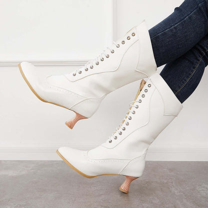 Vintage inspirierte Orthopädische Stiefel