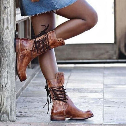 Klassische Orthopädische Stiefel mit zeitlosem Stil