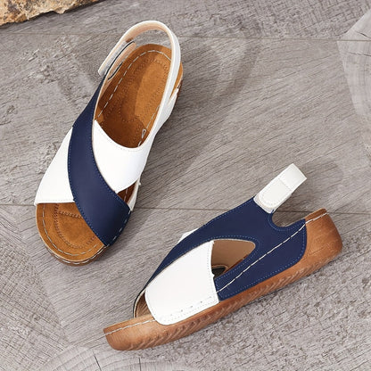 MW | Farbe Orthopädische Keilsandalen für Frauen