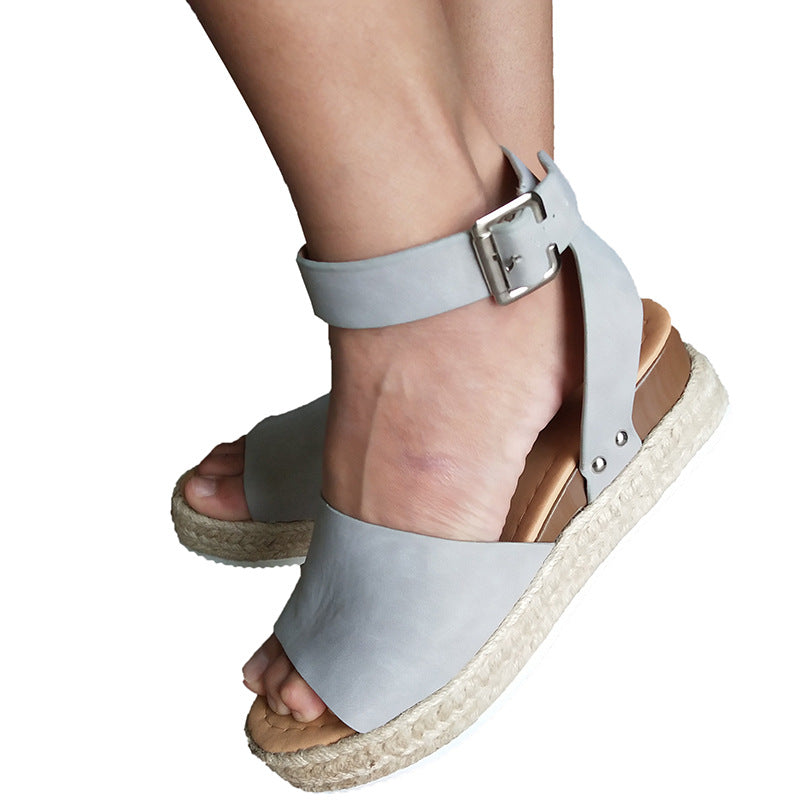 Klassische Orthopädische Sandalen mit zeitlosem Stil