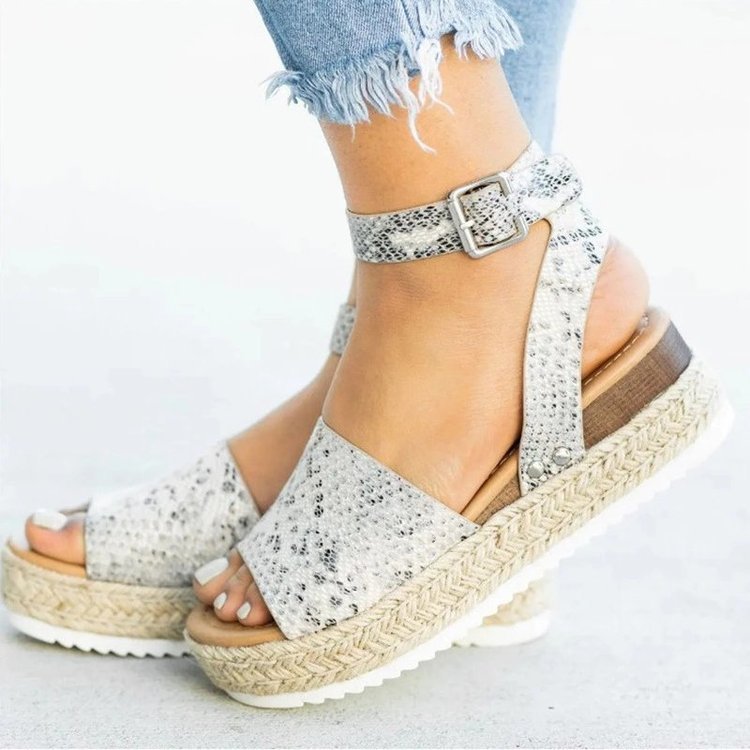 Vintage inspirierte Orthopädische Sandalen