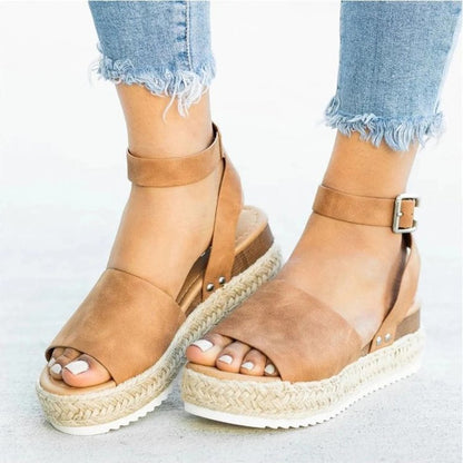 Vintage inspirierte Orthopädische Sandalen