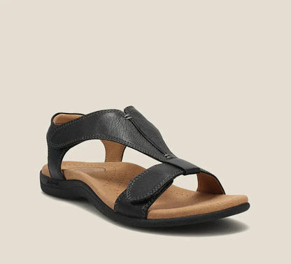 MW | Orthopädische Damen-Sandalen mit niedrigen Absätzen