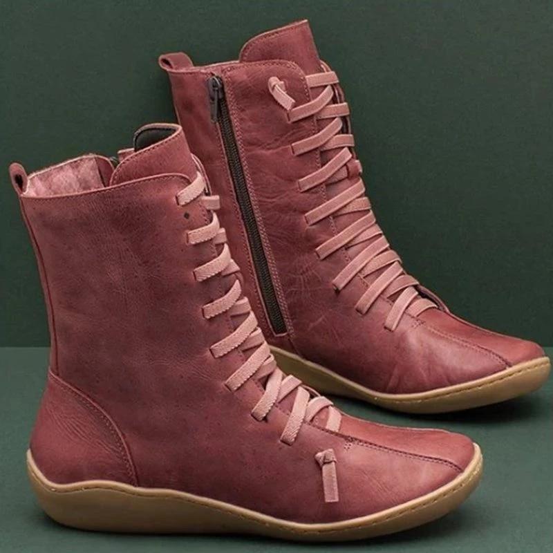 Klassische Orthopädische Stiefel mit zeitlosem Stil