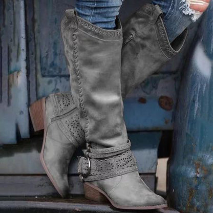 Vintage inspirierte Orthopädische Stiefel