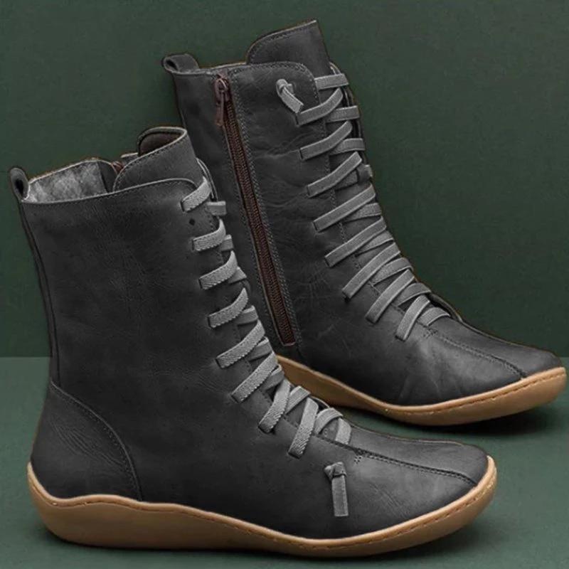 Klassische Orthopädische Stiefel mit zeitlosem Stil